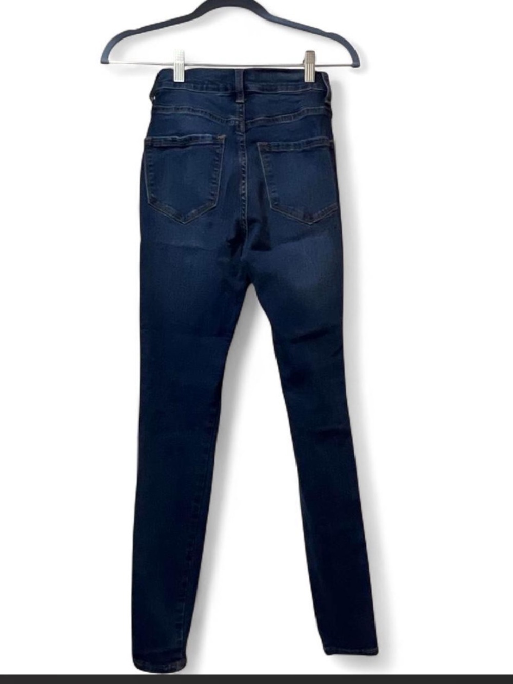 Fashion Nova Dark Indigo Skinny Jeans